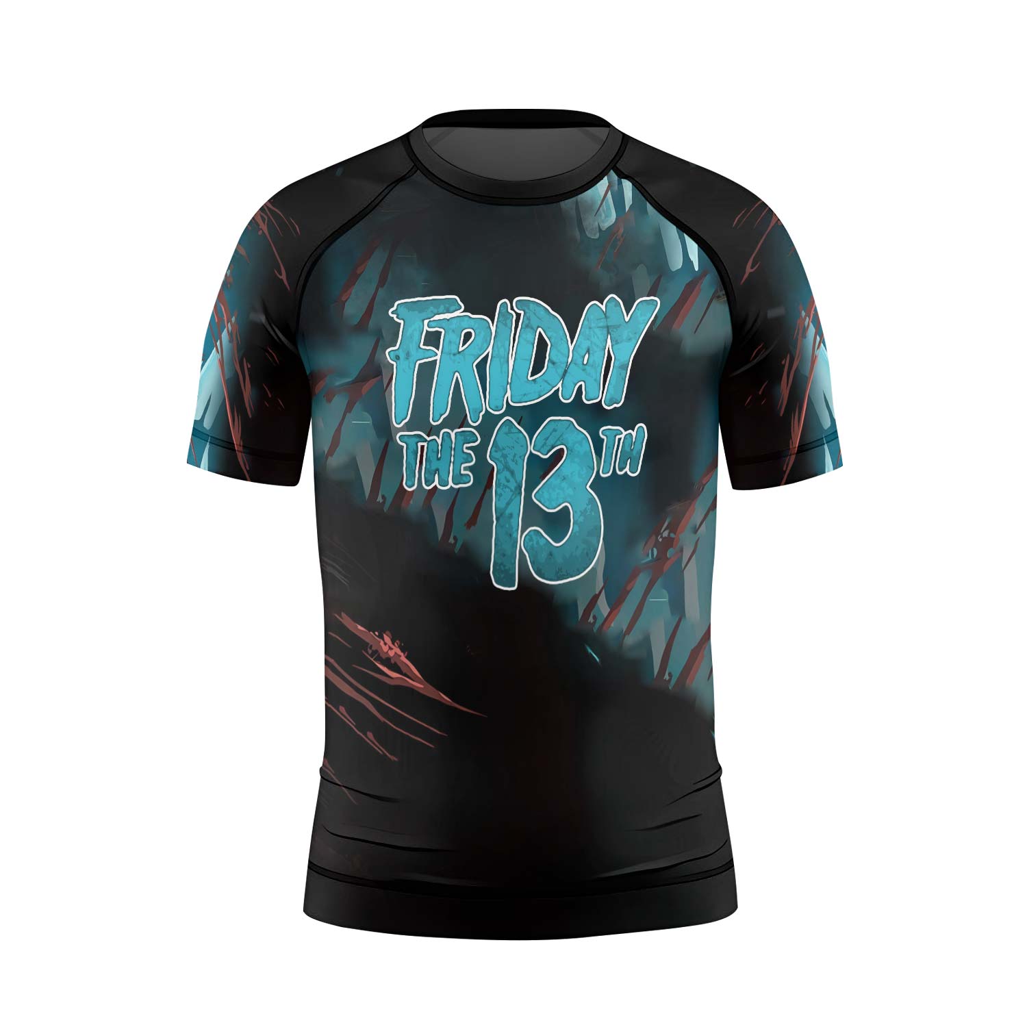 Grim Reaper Jason Voorhees Kids Rash Guard - BattleFitGear