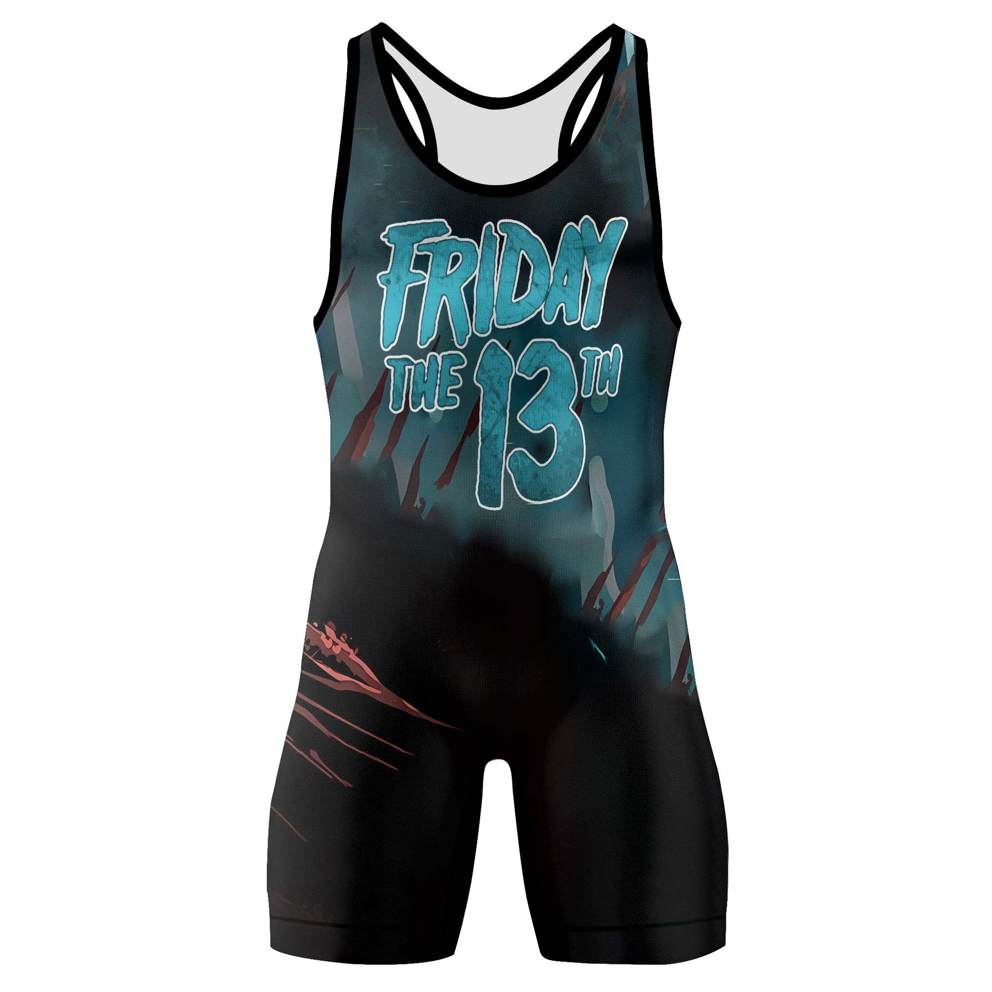 Grim Reaper Jason Voorhees Wrestling Singlets