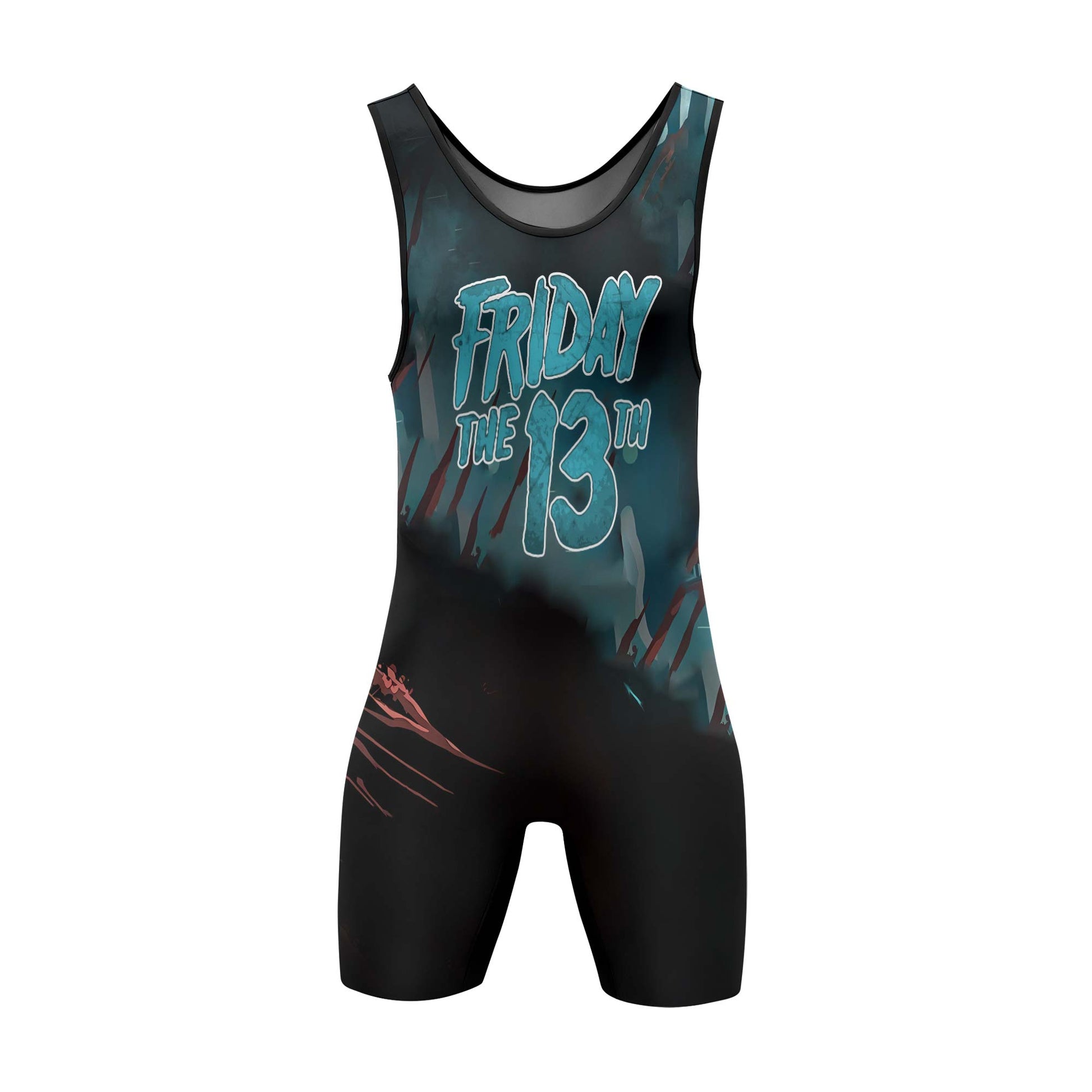 Grim Reaper Jason Voorhees Wrestling Singlets