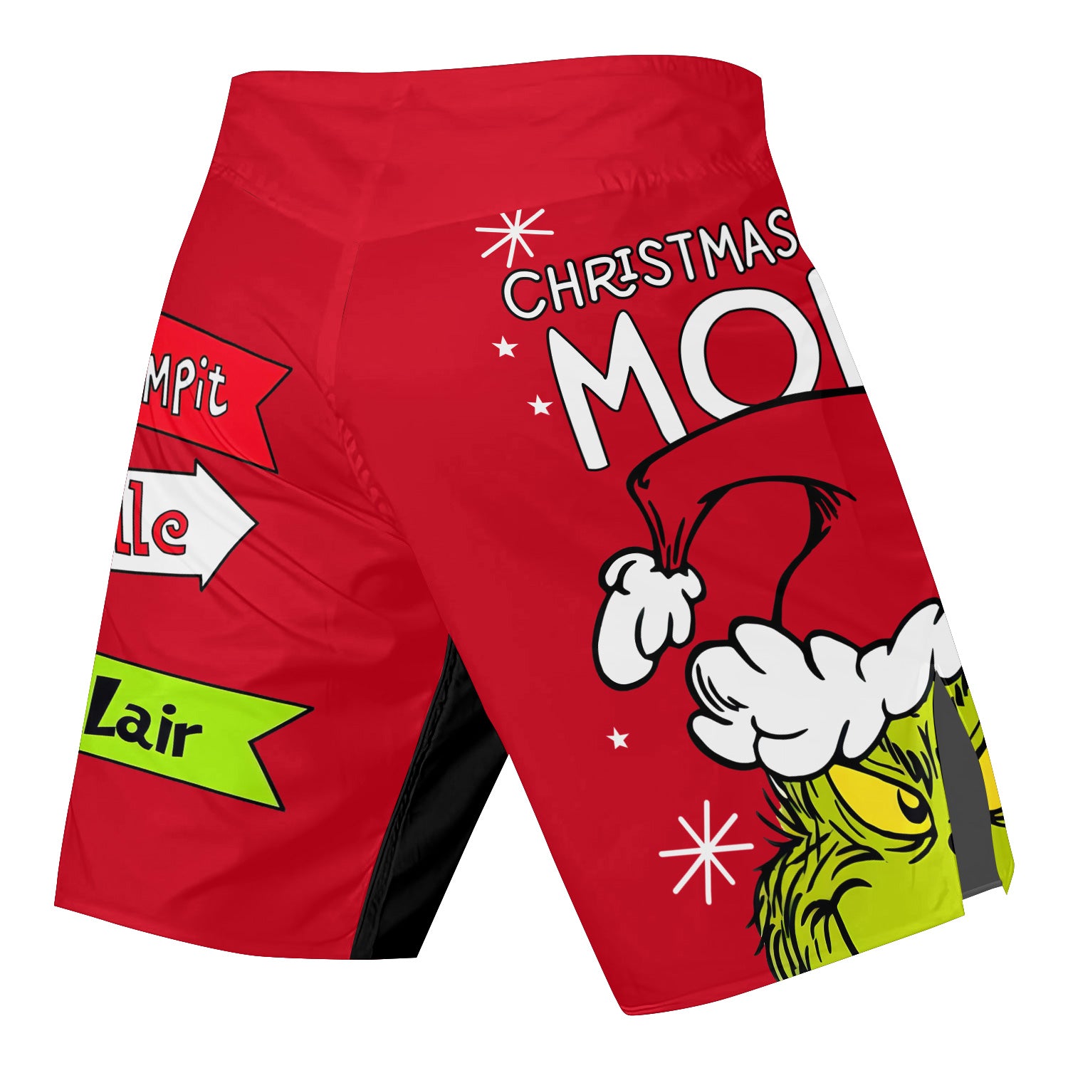 Grinch Christmas Mean More Fight Shorts