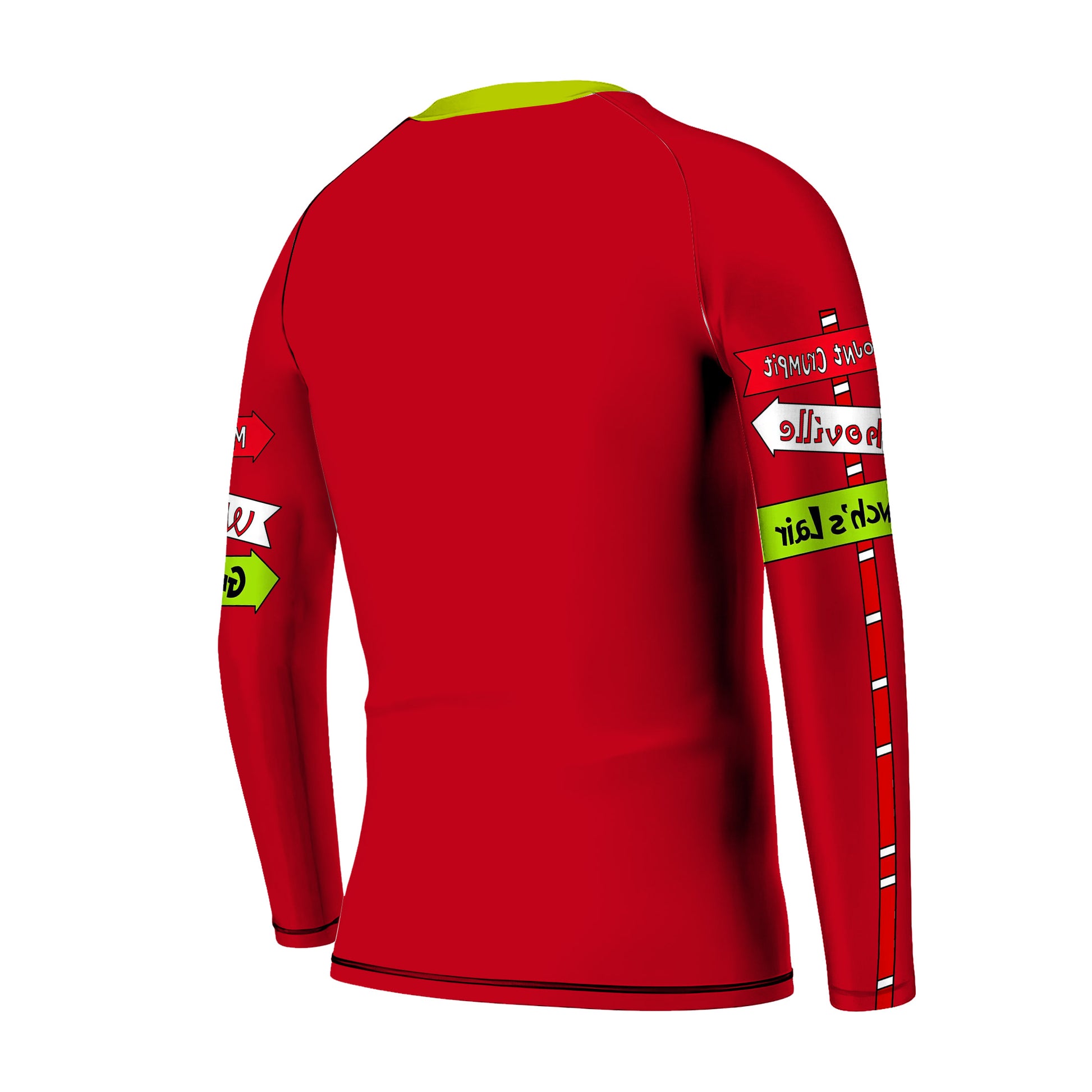 Grinch Christmas Mean More Kids Rash Guard