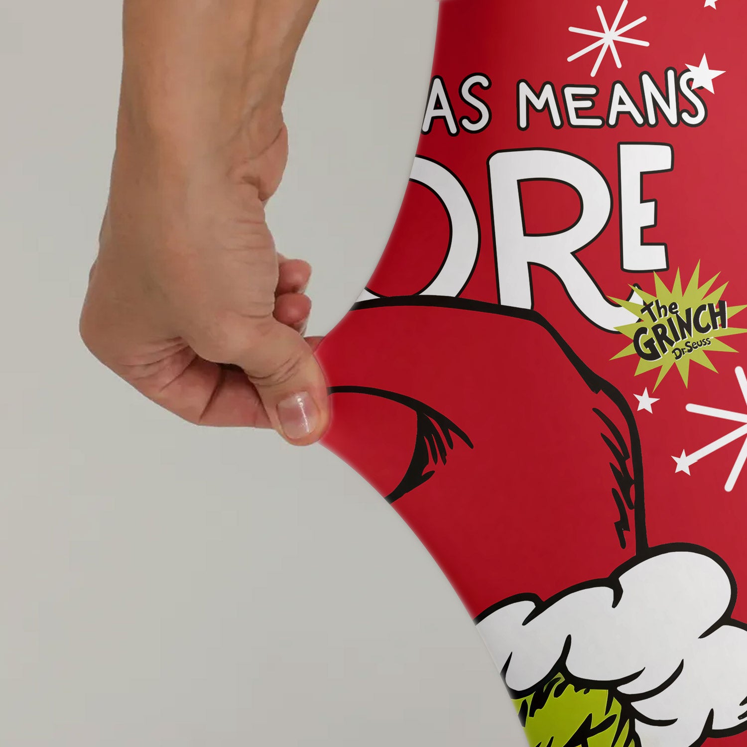 Grinch Christmas Mean More Leggings