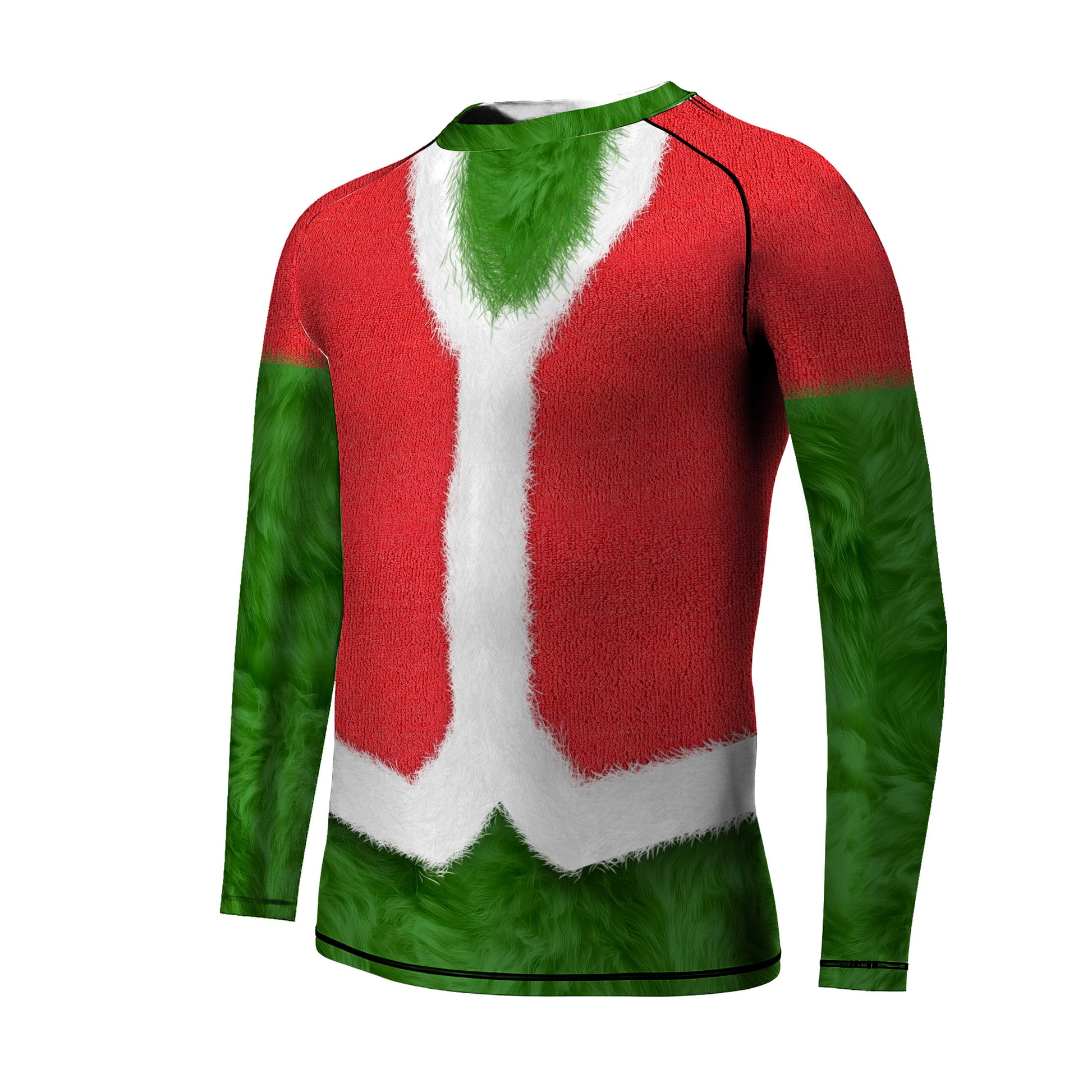 Grinch Claus Kids Rash Guard