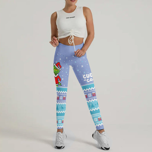 Grinch Cuddly Leggings