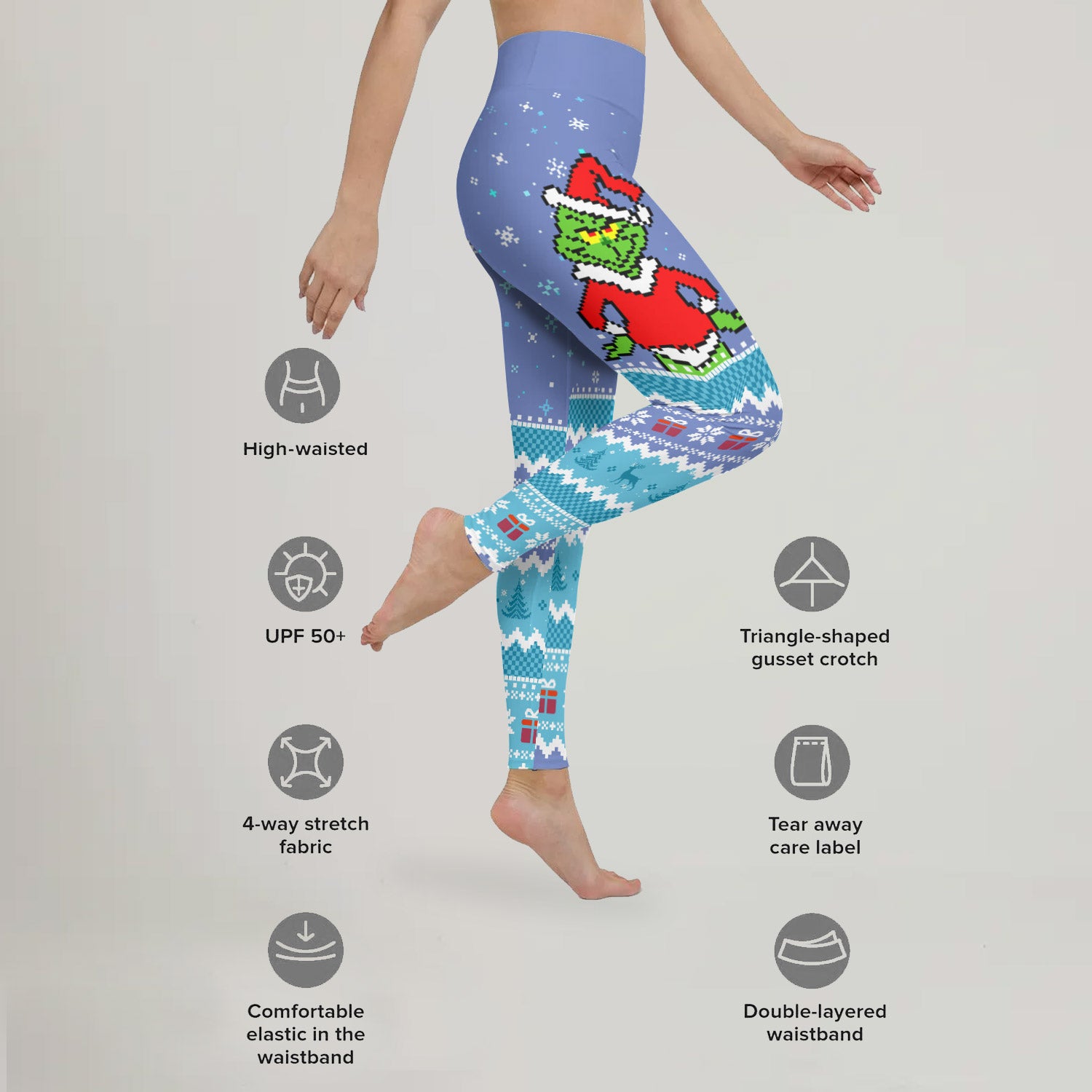 Grinch Cuddly Leggings