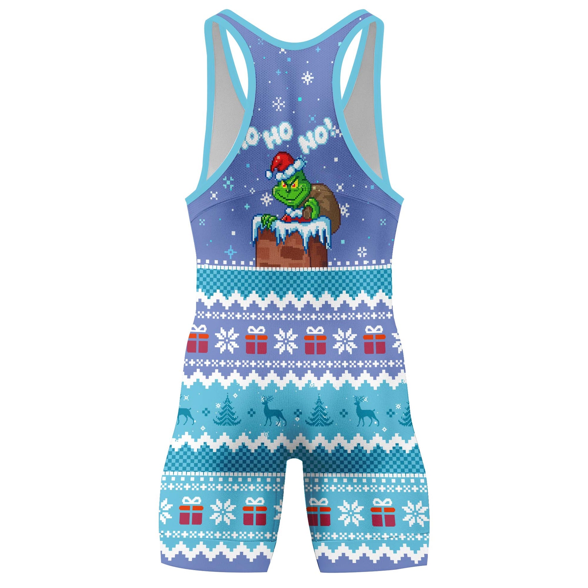 Grinch Cuddly Wrestling Singlets