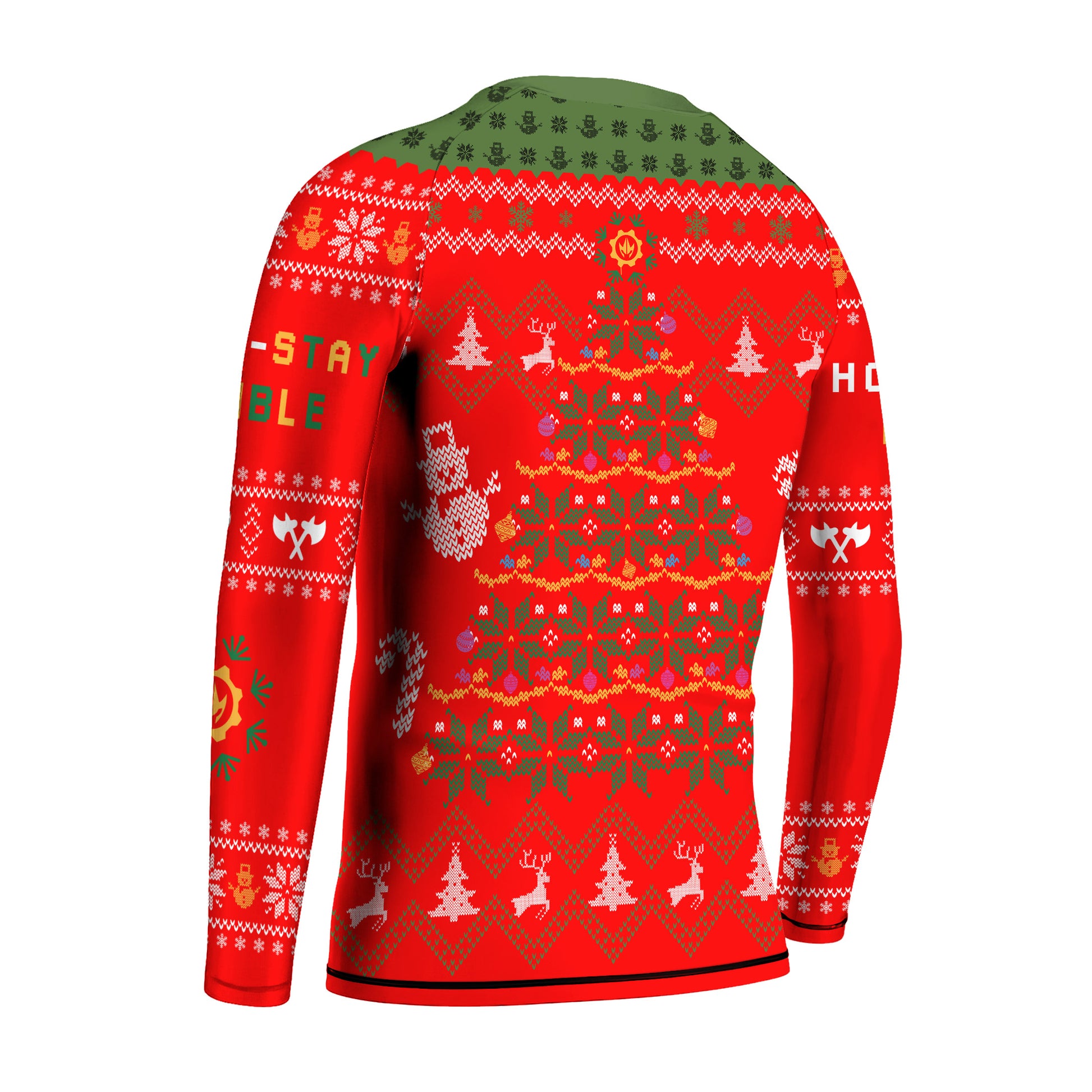 Grinch Jiu Jitsu Kids Rash Guard