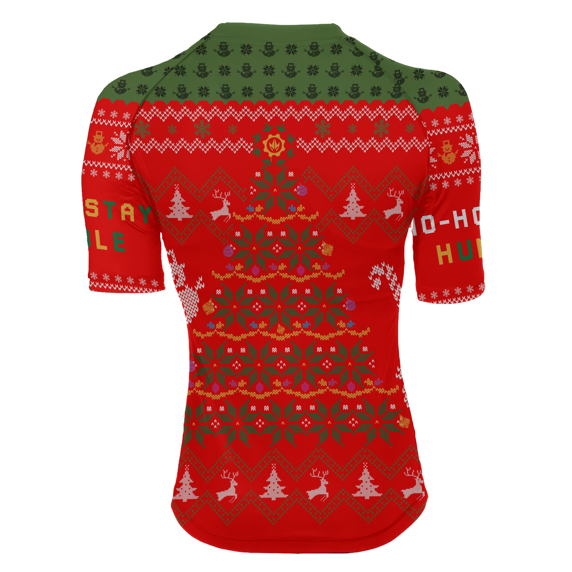 Grinch Jiu Jitsu Women's Short Sleeve Rash Guard