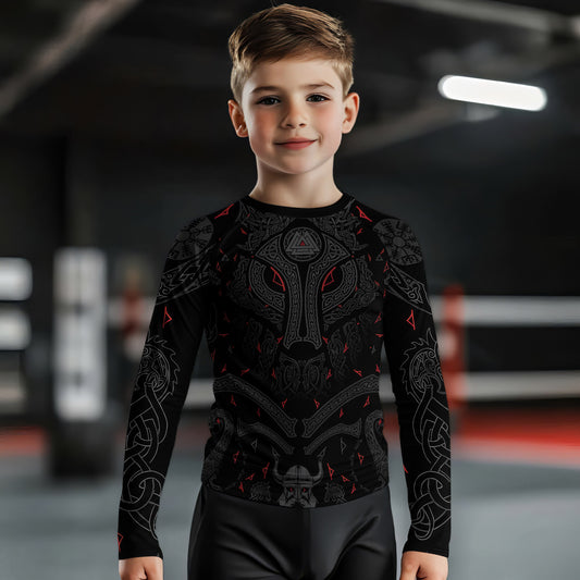 Gwade Hound of Valdar Kids Rash Guard