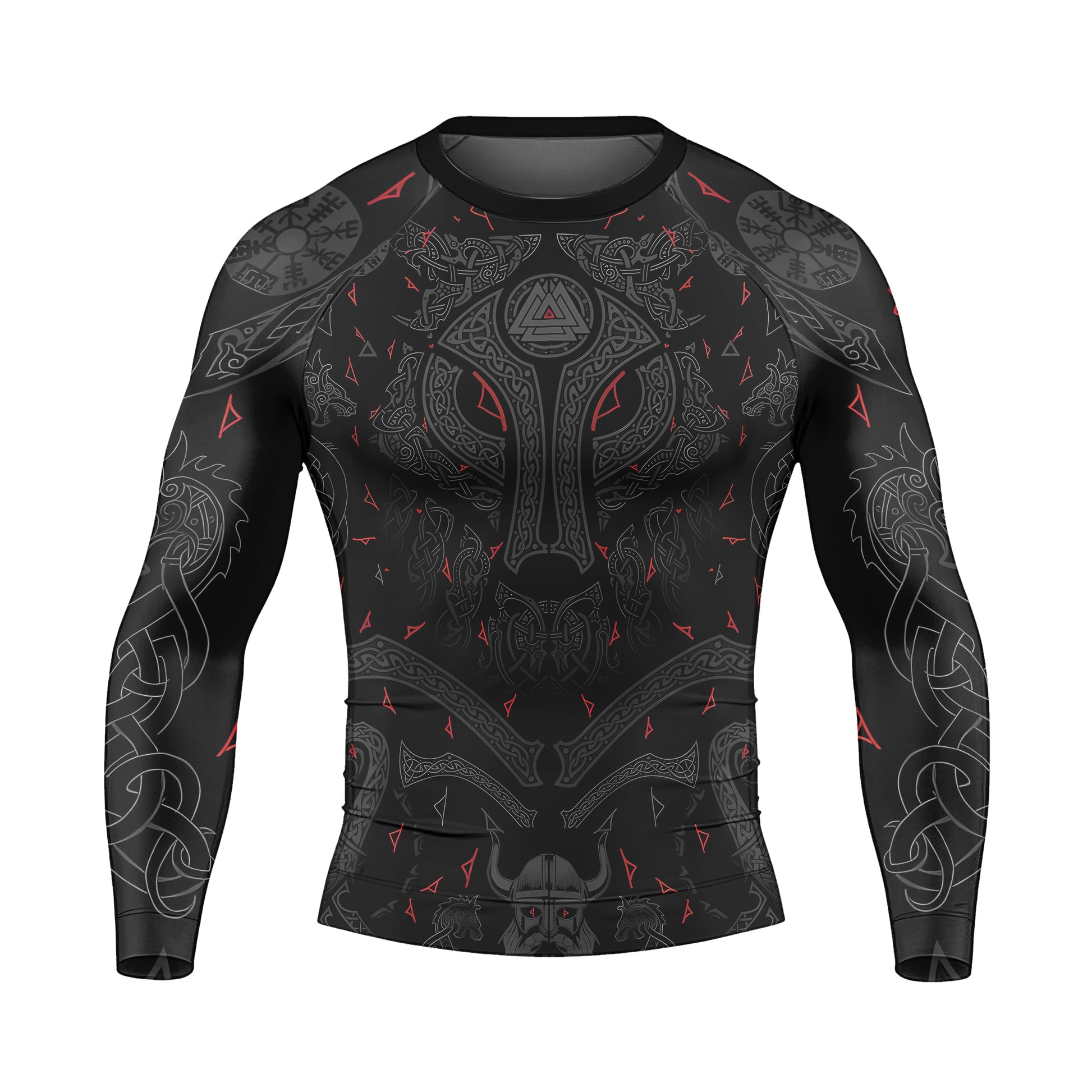 Gwade Hound of Valdar Men's Long Sleeve Rash Guard