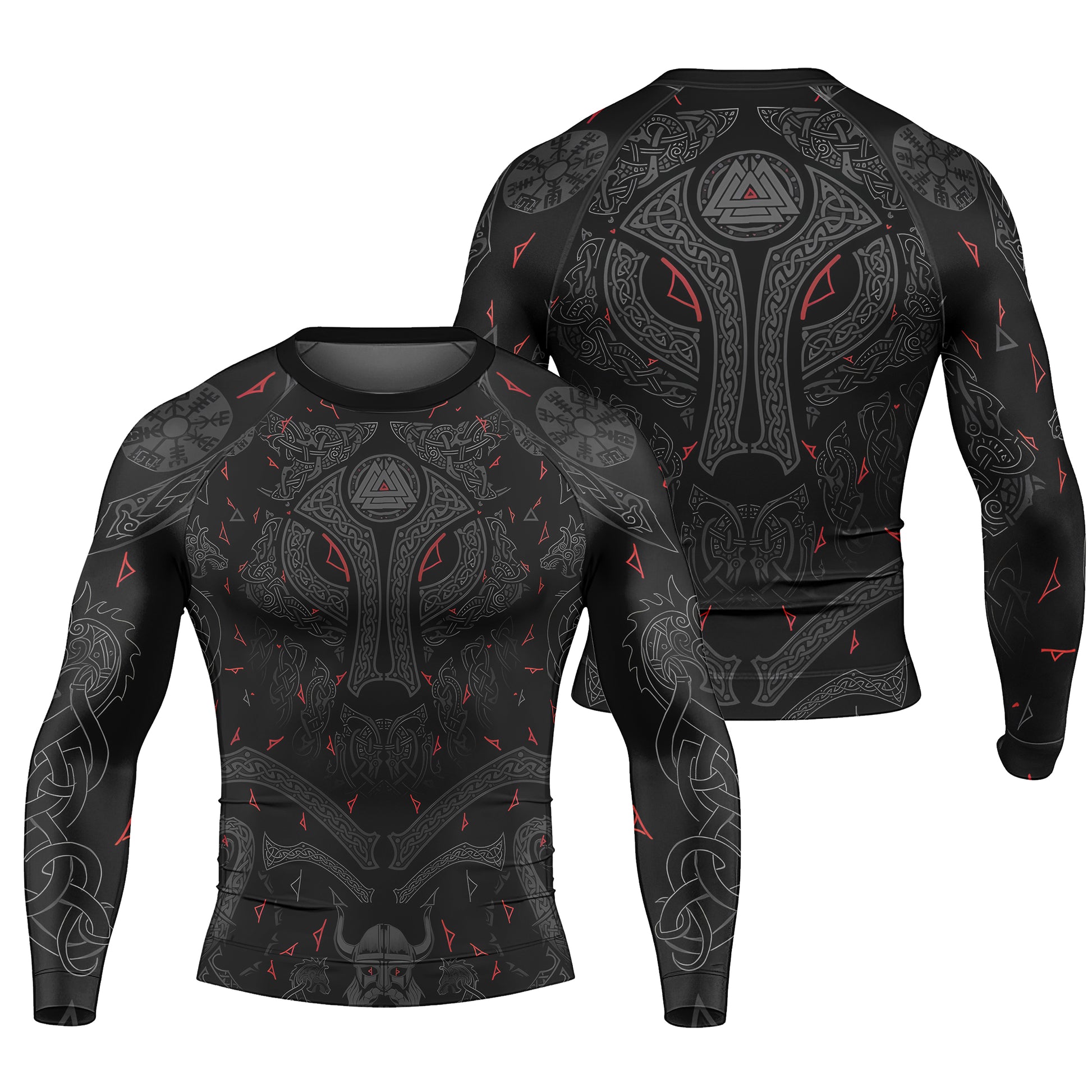 Gwade Hound of Valdar Men's Long Sleeve Rash Guard