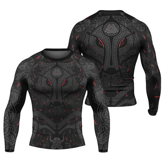 Gwade Hound of Valdar Men's Long Sleeve Rash Guard