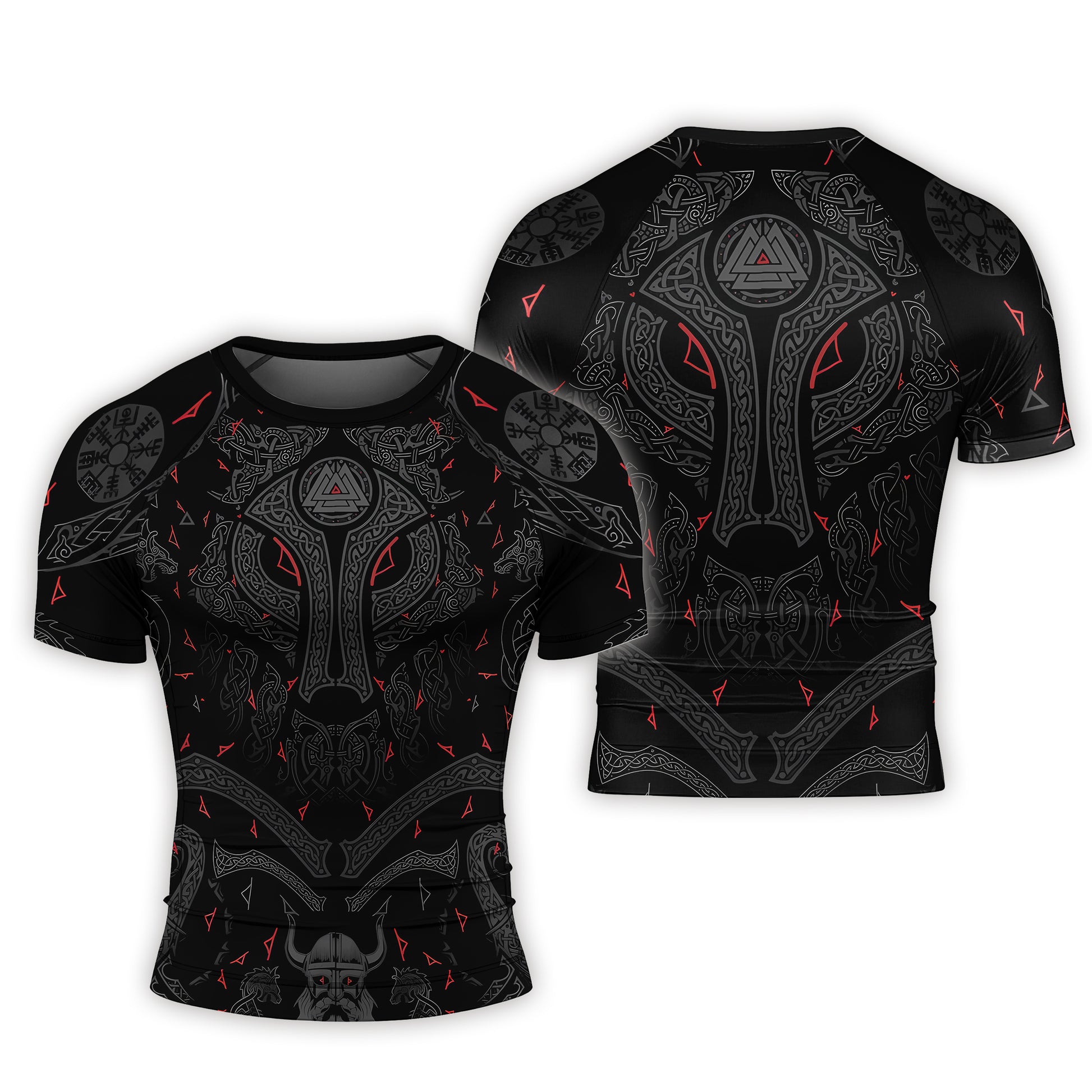 Gwade Hound of Valdar Men's Short Sleeve Rash Guard