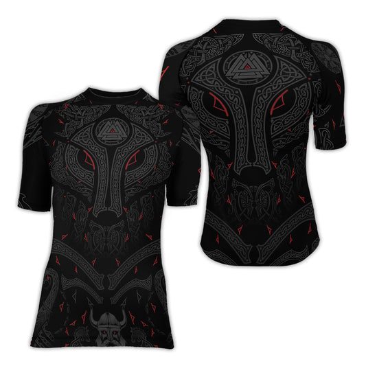 Gwade Hound of Valdar Women's Short Sleeve Rash Guard