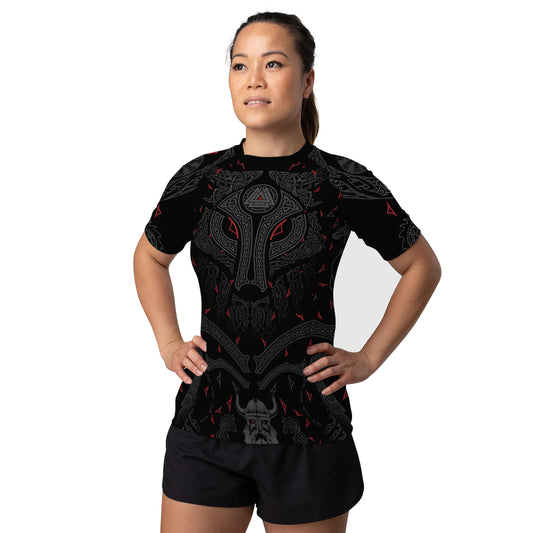 Gwade Hound of Valdar Women's Short Sleeve Rash Guard