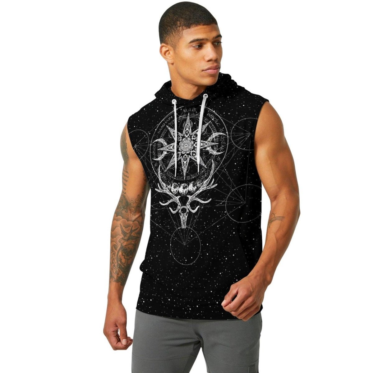 YULE Vikings Sleeveless Pullover & Zip Hoodie - BattleFitGear