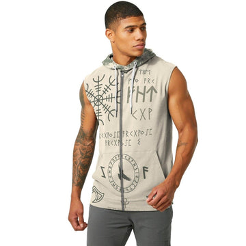 Army Veteran Viking Sleeveless Pullover & Zip Hoodie - BattleFitGear