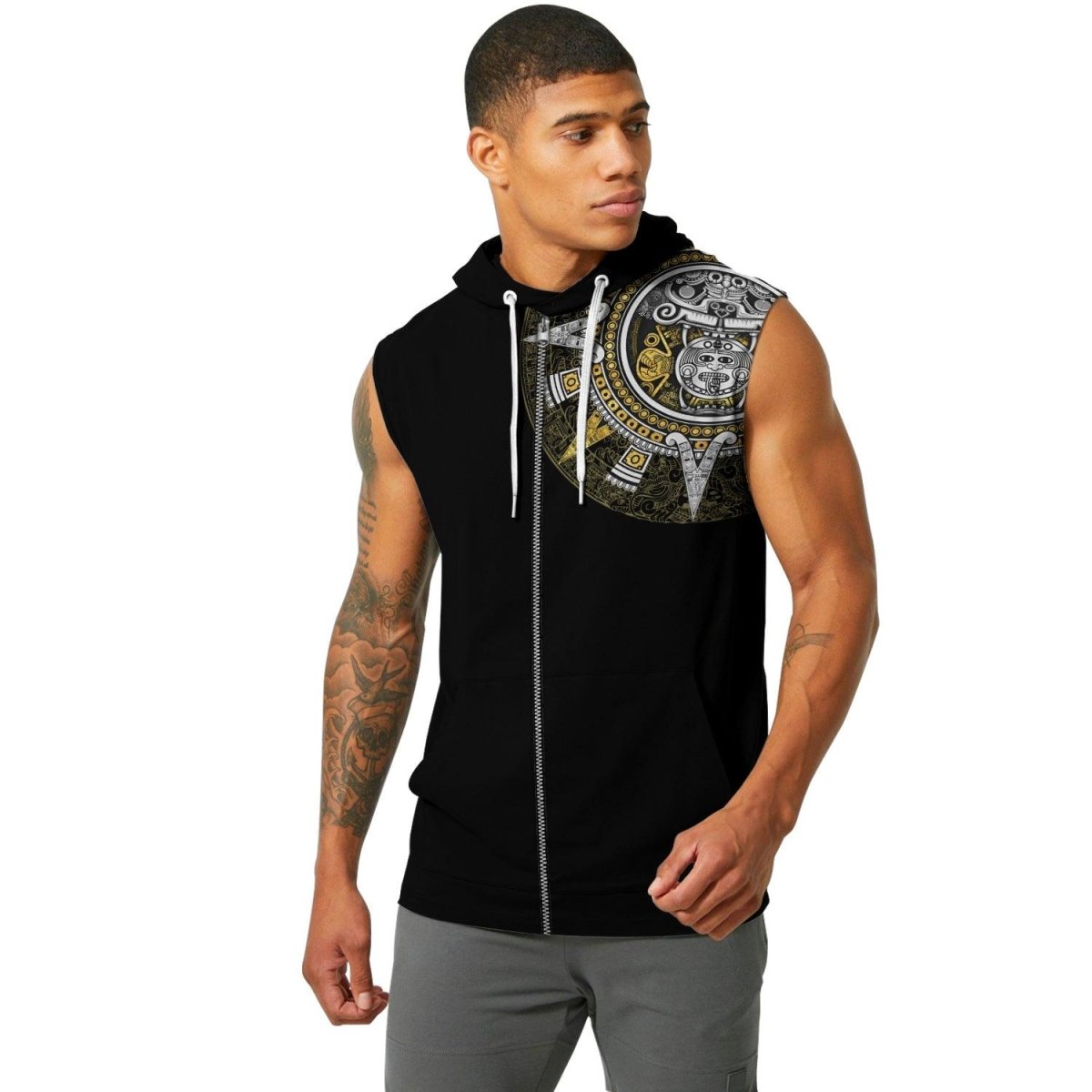 JAGUAR WARRIOR Sleeveless Pullover & Zip Hoodie - BattleFitGear