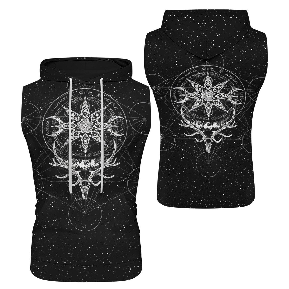 YULE Vikings Sleeveless Pullover & Zip Hoodie - BattleFitGear