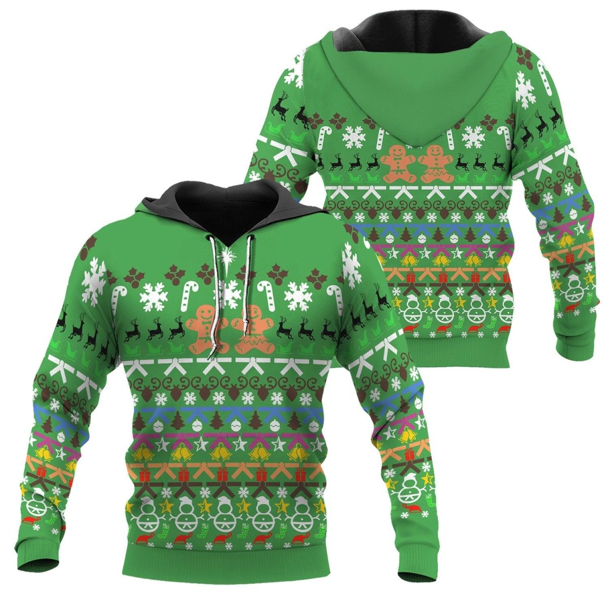 Christmas Gingerbread Pullover & Zip Hoodie - BattleFitGear