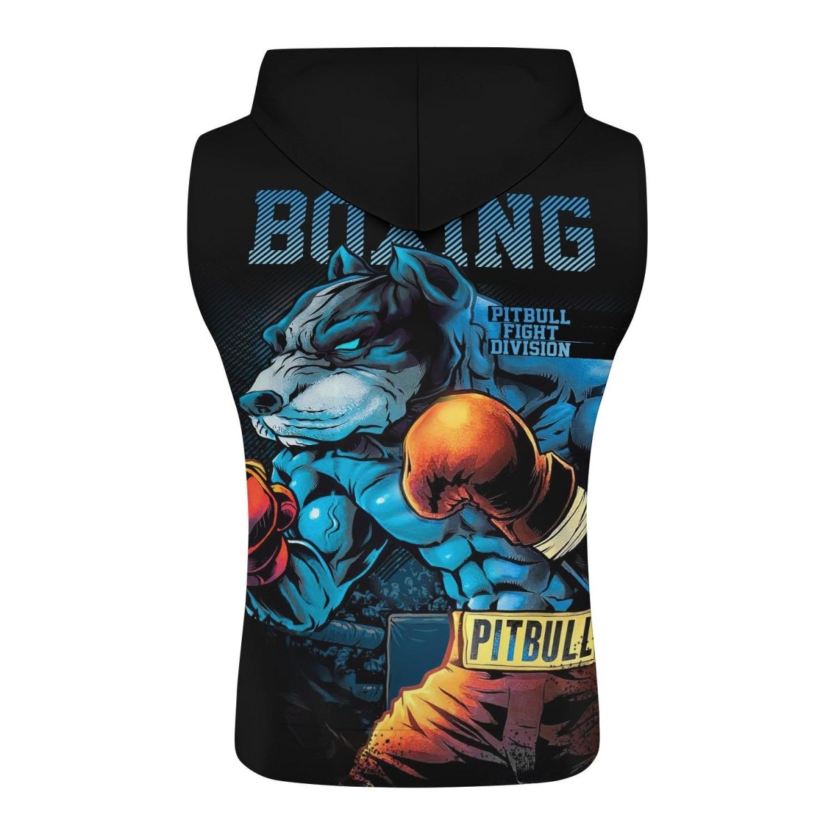 Pitbull Boxing Sleeveless Pullover & Zip Hoodie - BattleFitGear