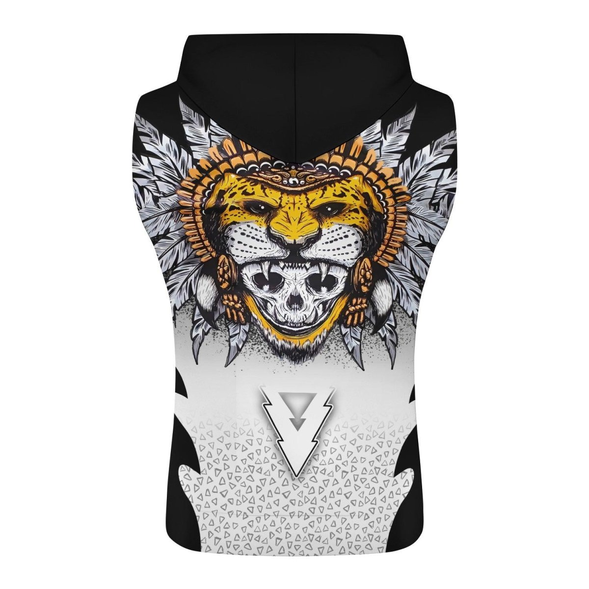 Aztec Warrior Sleeveless Pullover & Zip Hoodie - BattleFitGear