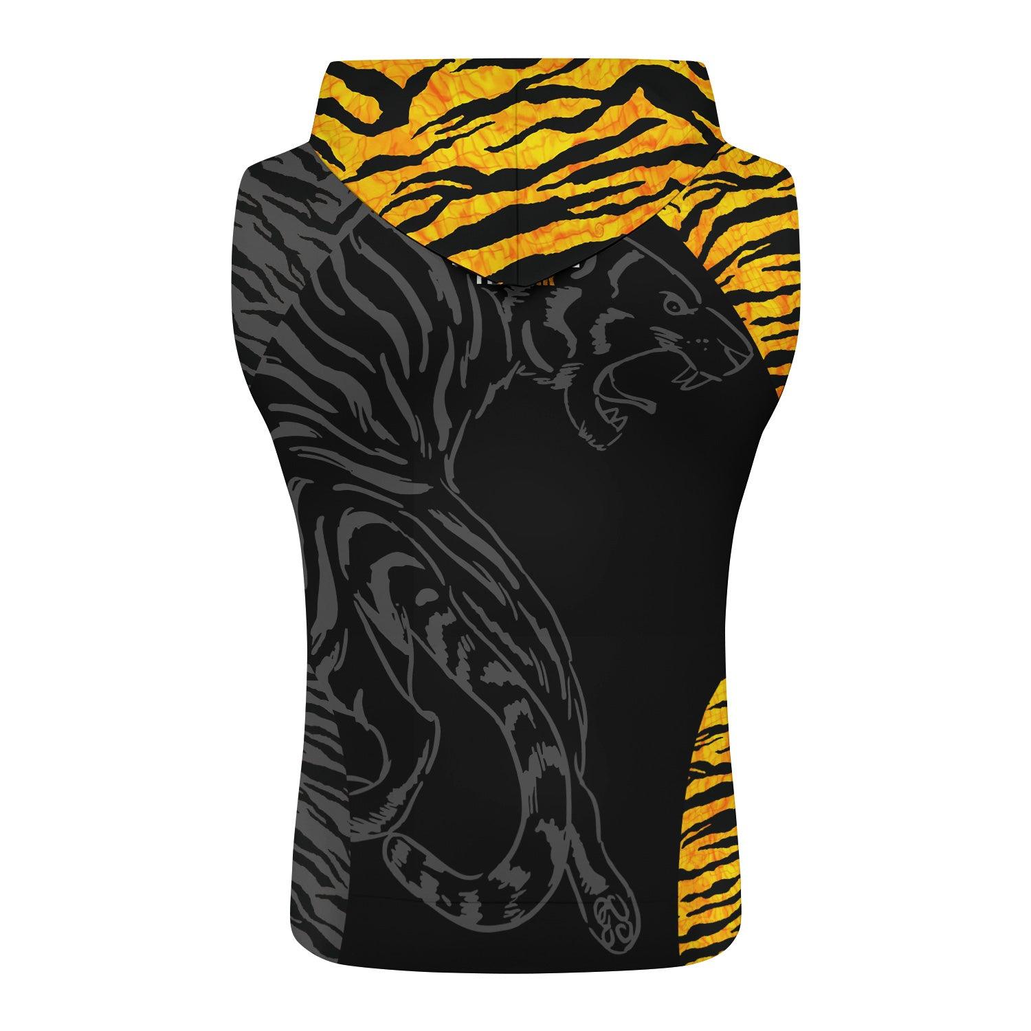 Tiger's Reflection Sleeveless Pullover & Zip Hoodie