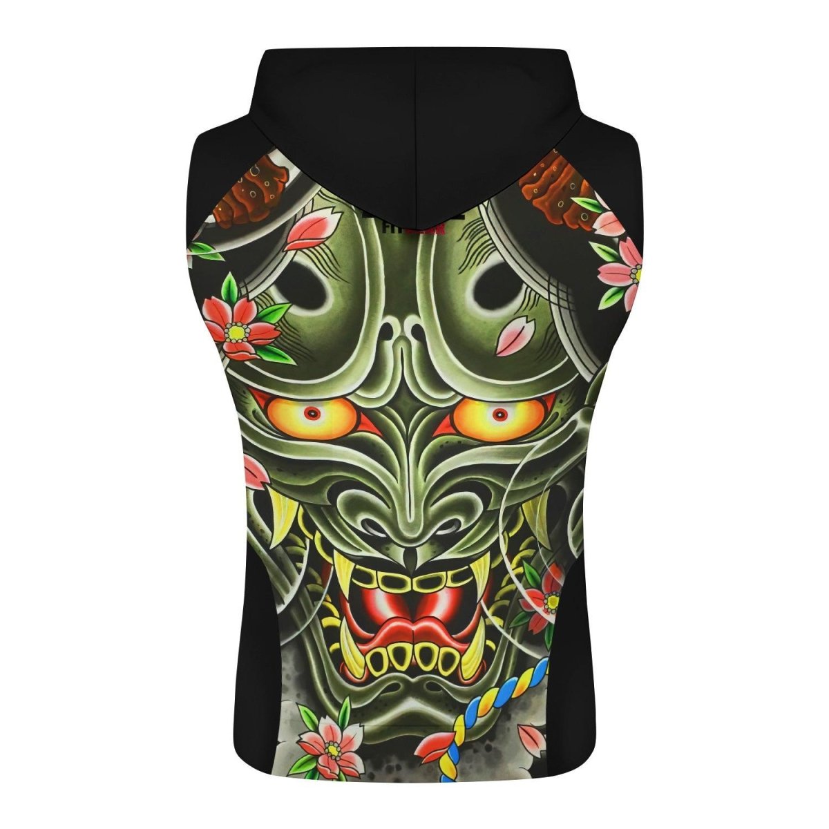 Japanese Viper Oni Sleeveless Pullover & Zip Hoodie - BattleFitGear