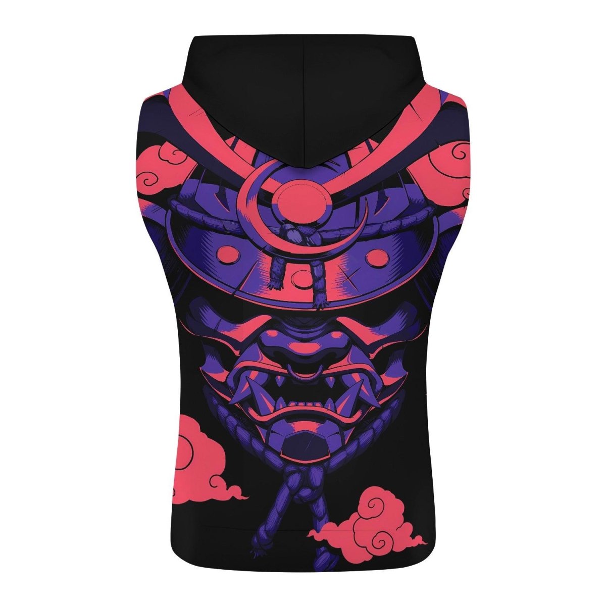 Devil Shogun Helmet Sleeveless Pullover & Zip Hoodie - BattleFitGear