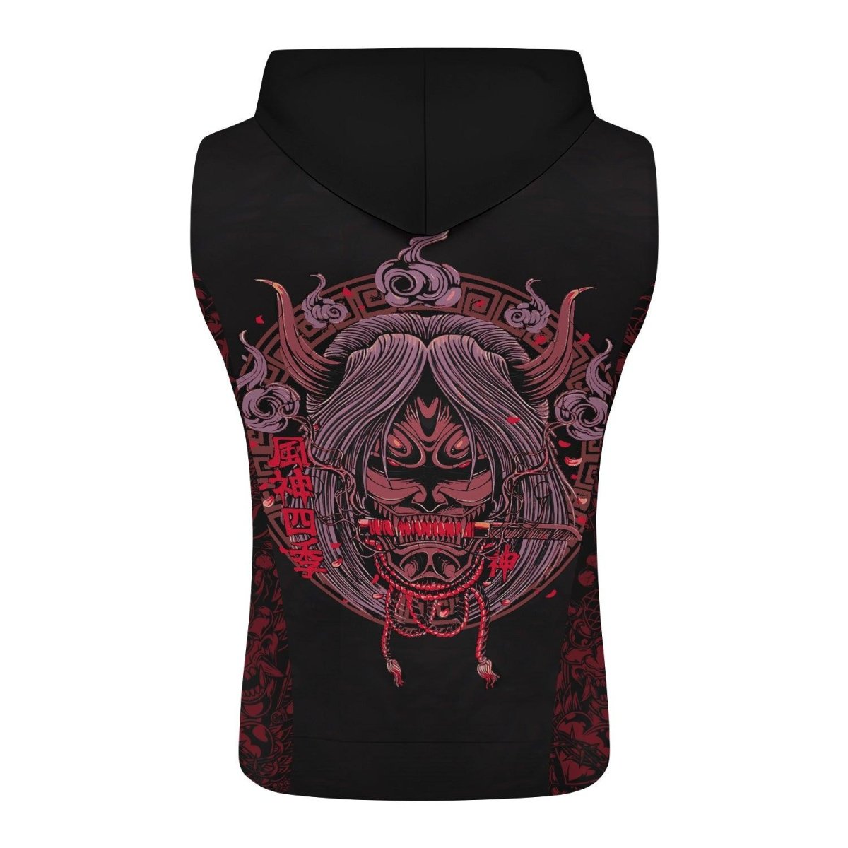 Samurai Sleeveless Pullover & Zip Hoodie - BattleFitGear