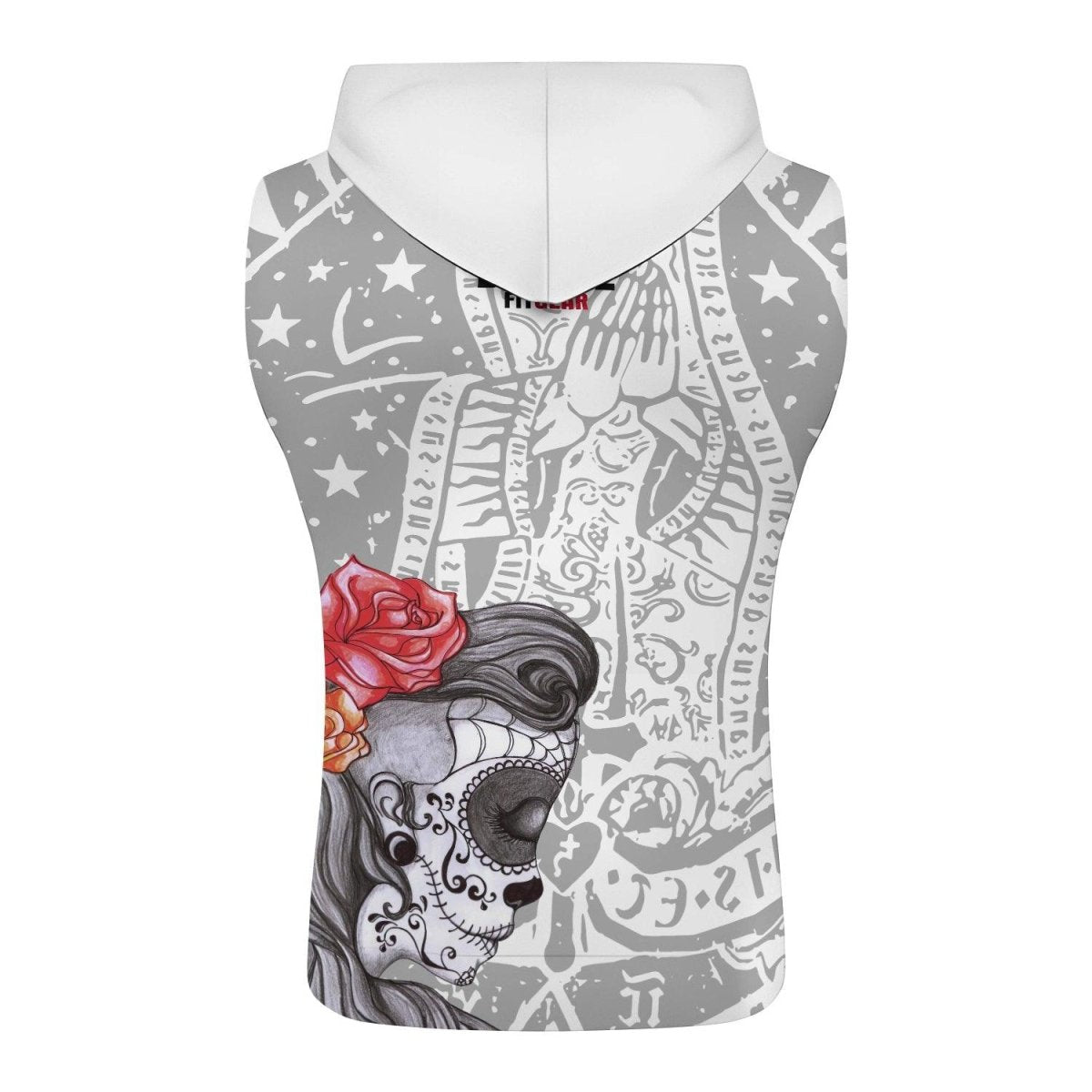 La Santa Muerte Sleeveless Pullover & Zip Hoodie - BattleFitGear