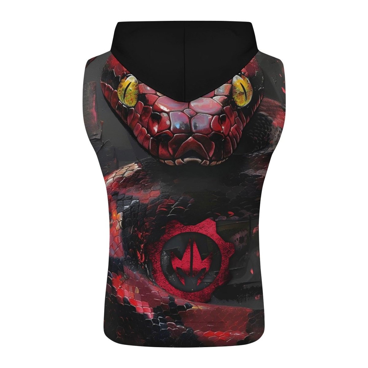 Red Viper Sleeveless Pullover & Zip Hoodie - BattleFitGear