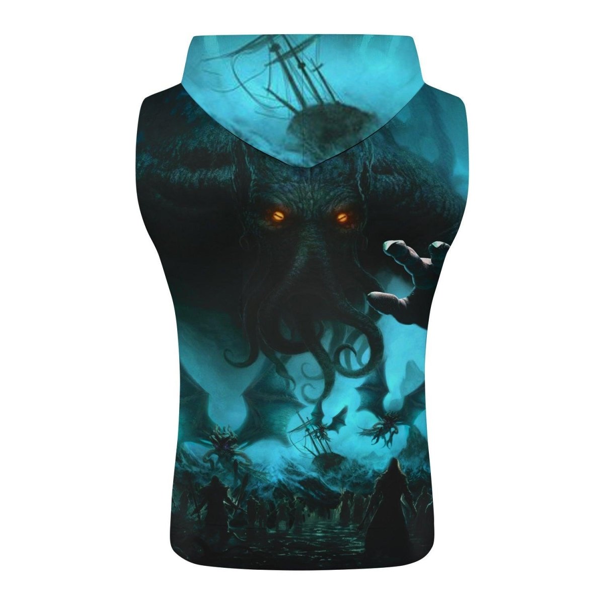 Crew Of Cthulhu Sleeveless Pullover & Zip Hoodie - BattleFitGear