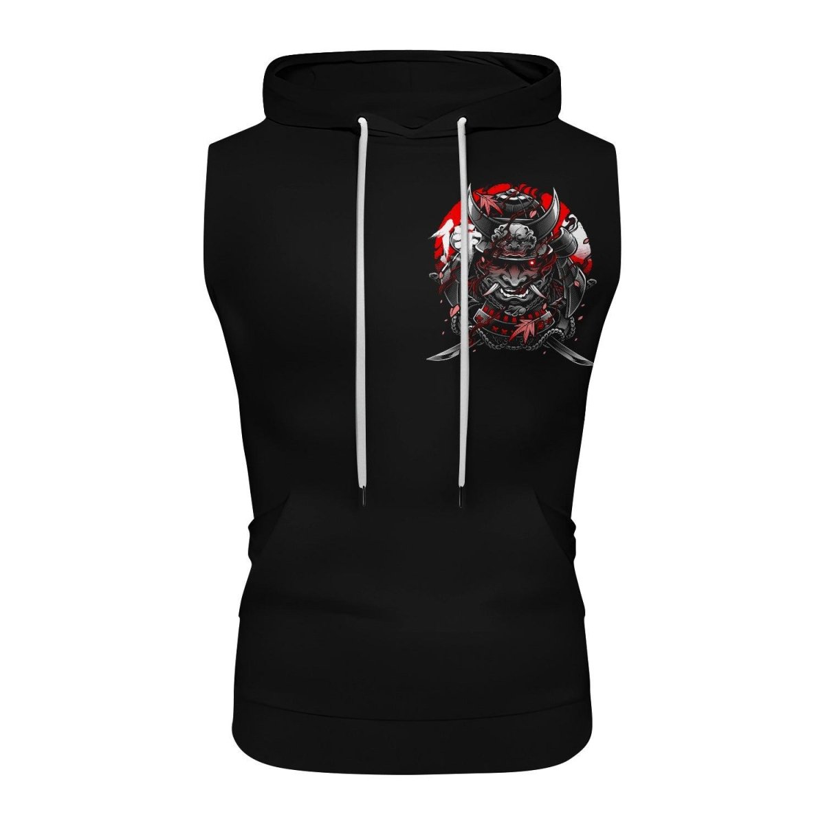 Devil Shogun Sleeveless Pullover & Zip Hoodie - BattleFitGear