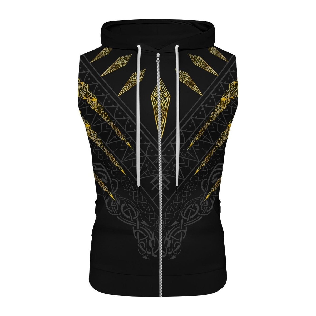 Fenrir's Wrath Sleeveless Pullover & Zip Hoodie - BattleFitGear