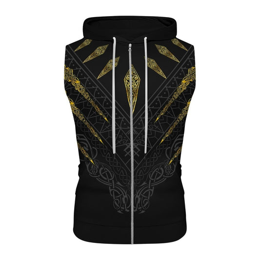 Fenrir's Wrath Sleeveless Pullover & Zip Hoodie - BattleFitGear