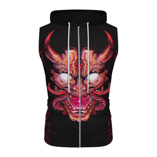 Samurai Sleeveless Pullover & Zip Hoodie - BattleFitGear