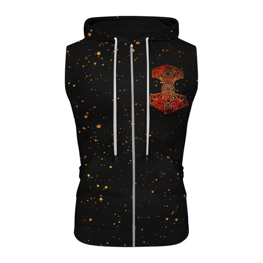 Godly Hammer Sleeveless Pullover & Zip Hoodie - BattleFitGear