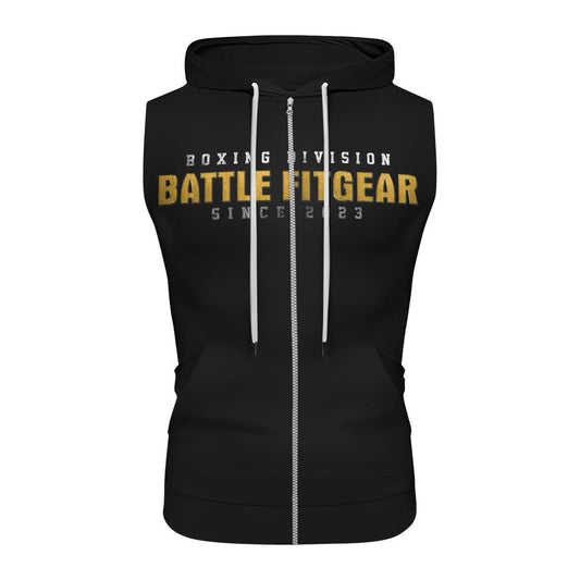 Boxing Division Sleeveless Pullover & Zip Hoodie - BattleFitGear