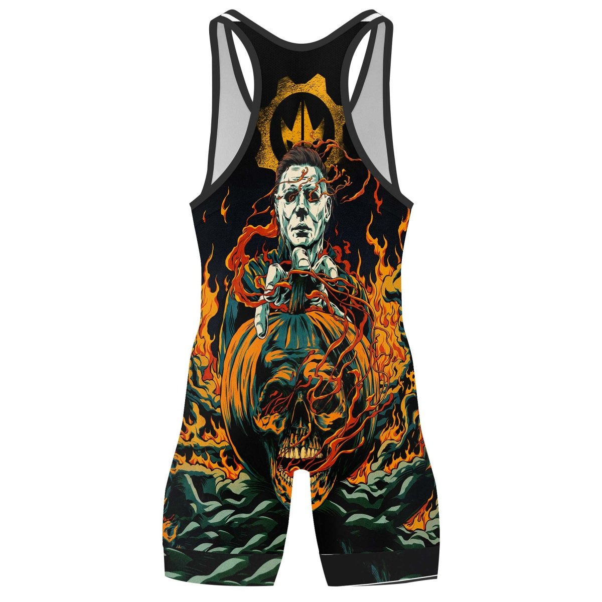 Halloween Michael Myers Return Wrestling Singlets - BattleFitGear