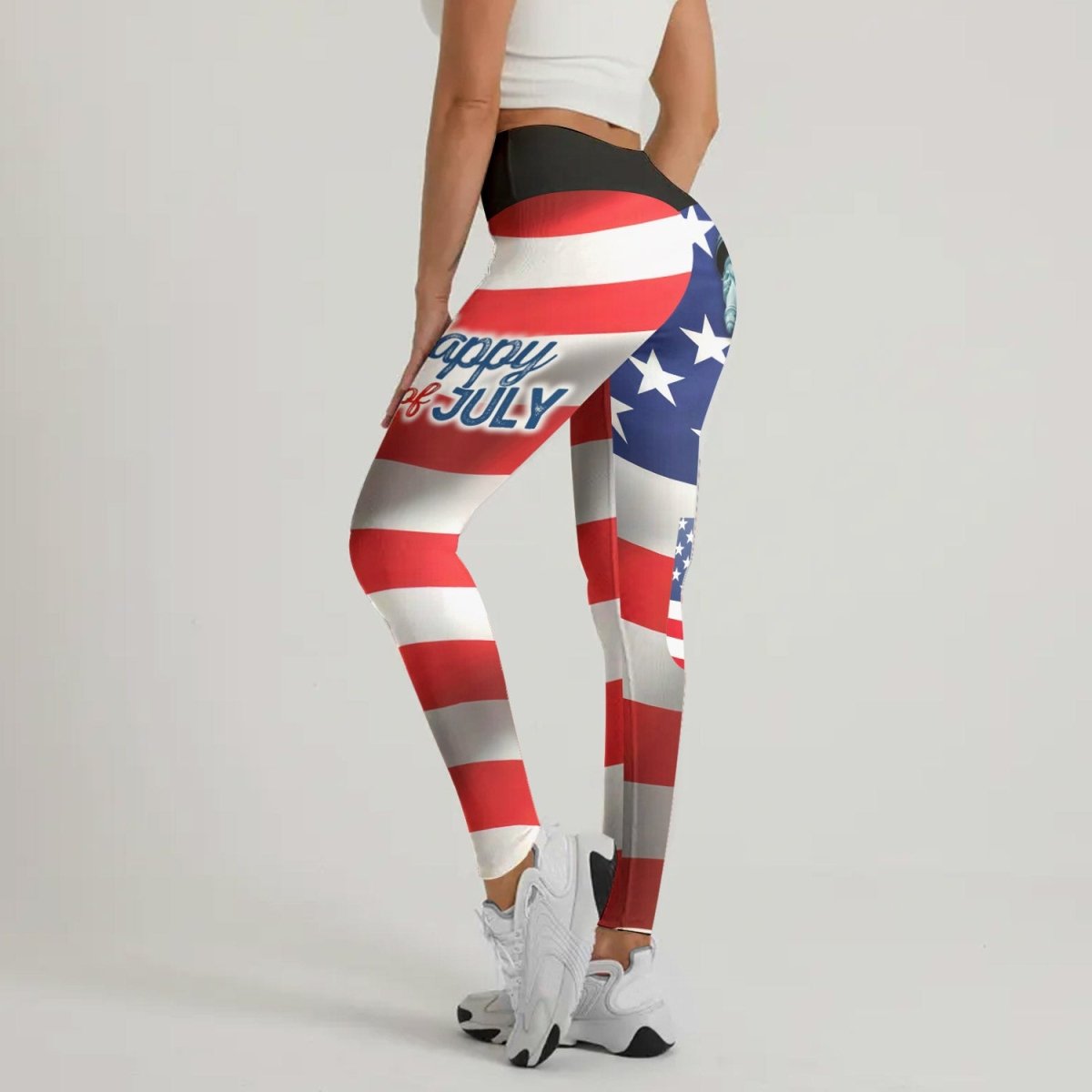 Happy Fourth Of July Leggings - BattleFitGear