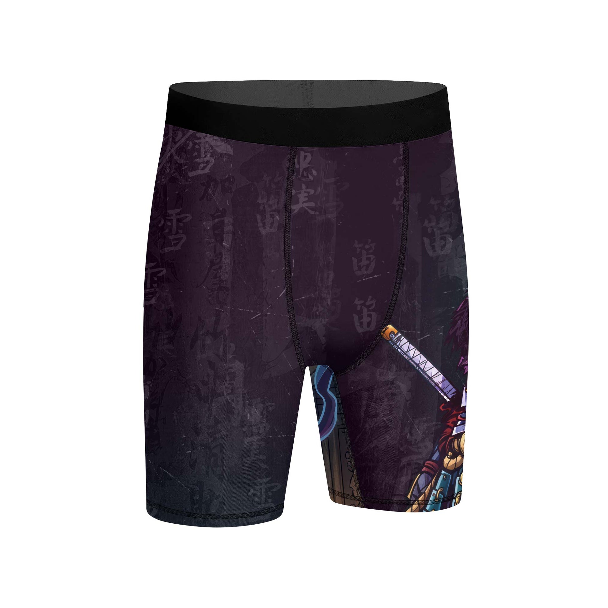 Hell Demon Samurai Compression Shorts