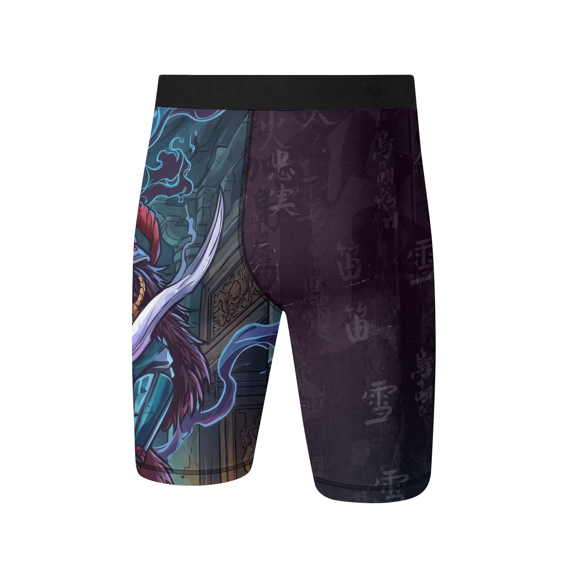 Hell Demon Samurai Compression Shorts