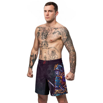 Hell Demon Samurai Fight Shorts