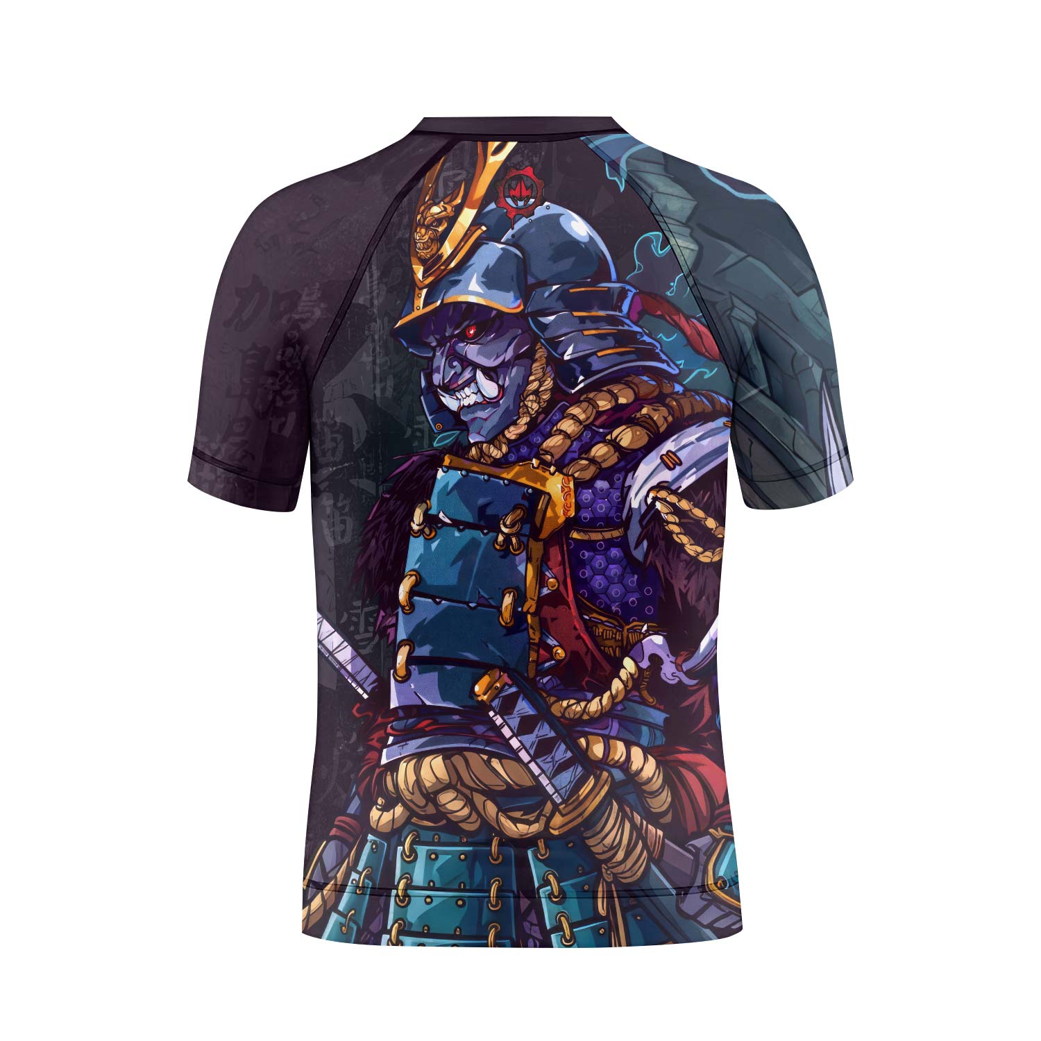 Hell Demon Samurai Kids Rash Guard