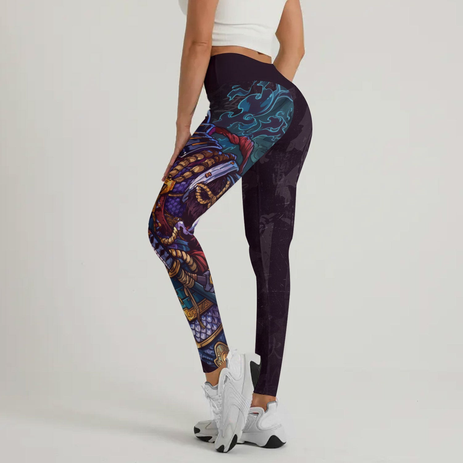 Hell Demon Samurai Leggings