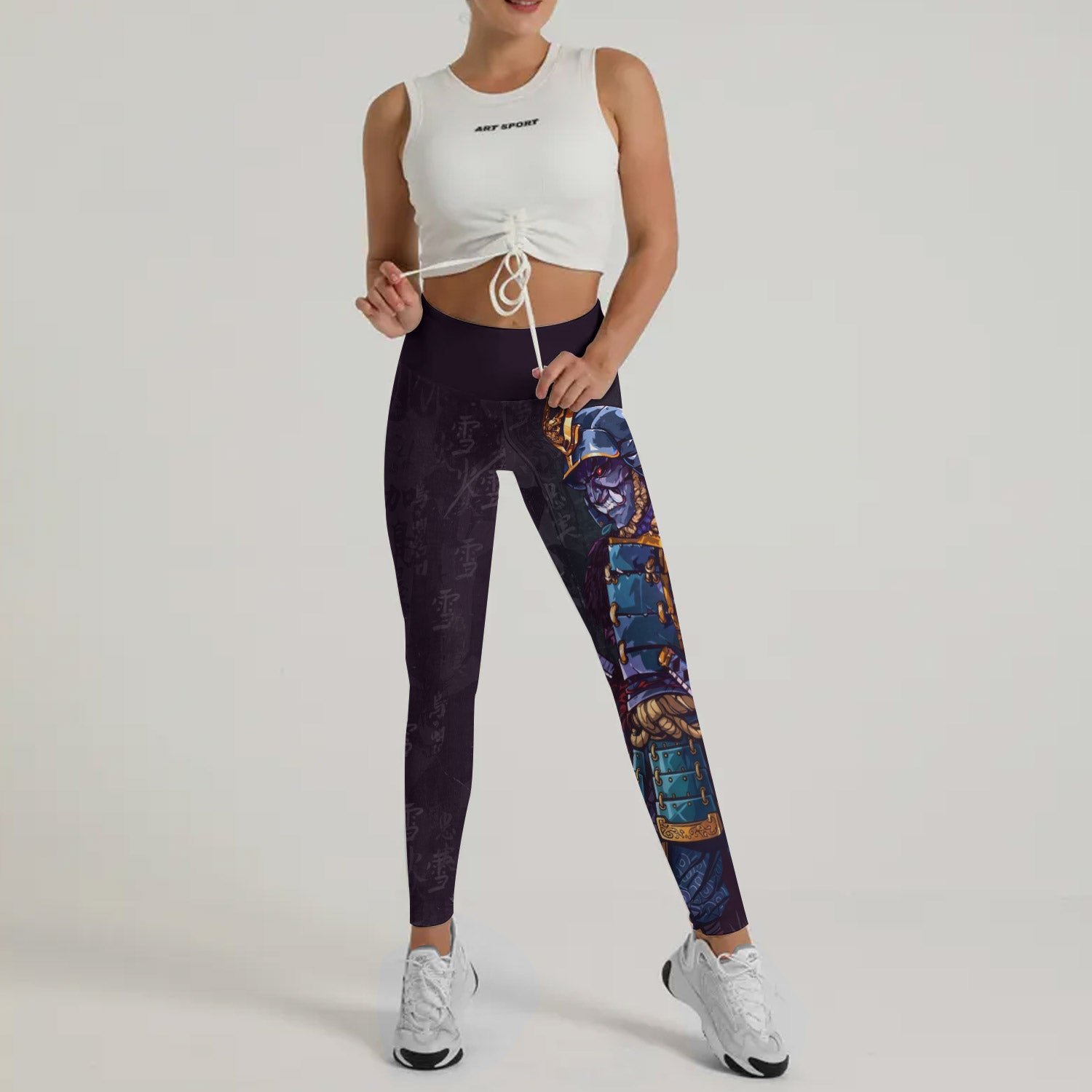 Hell Demon Samurai Leggings