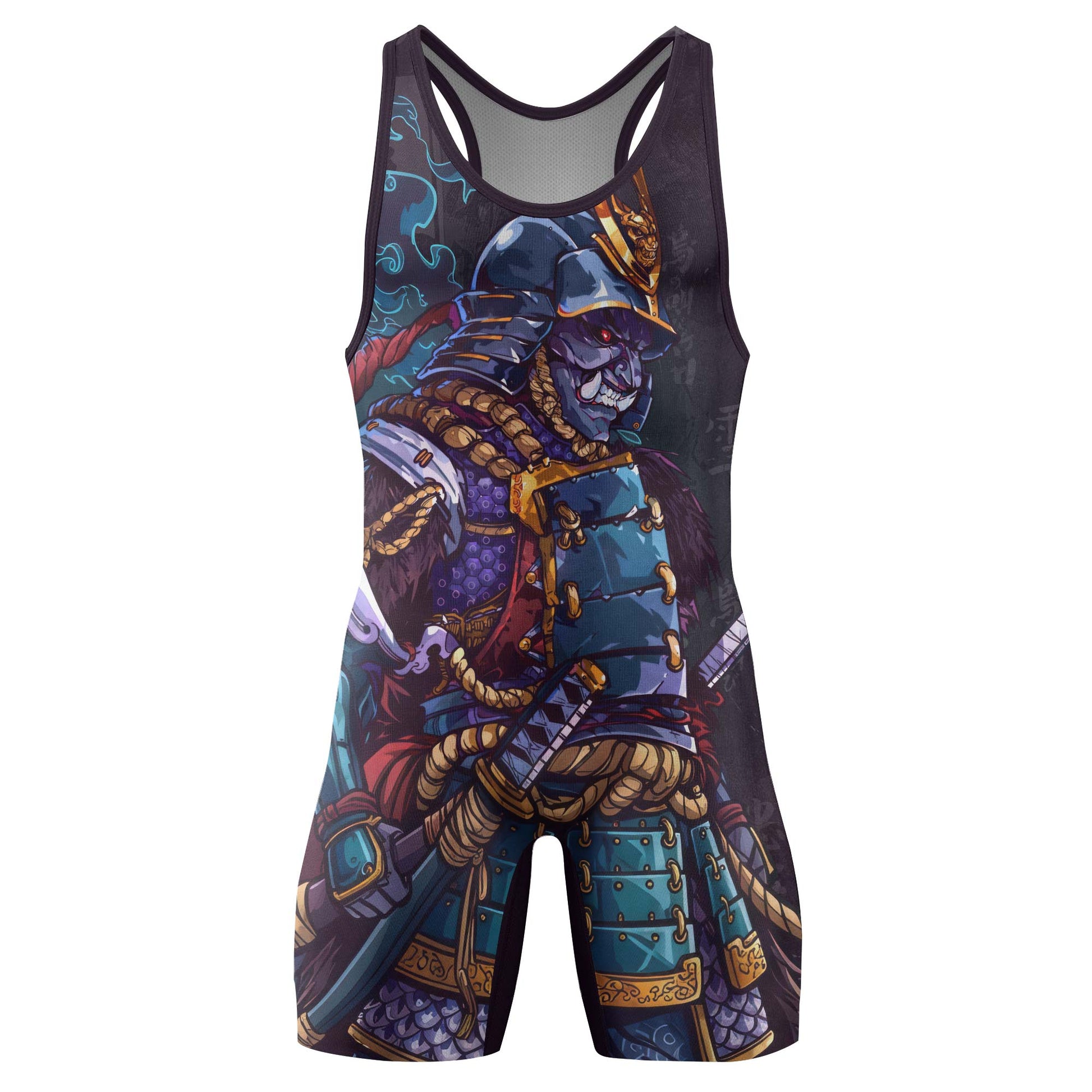 Hell Demon Samurai Wrestling Singlets