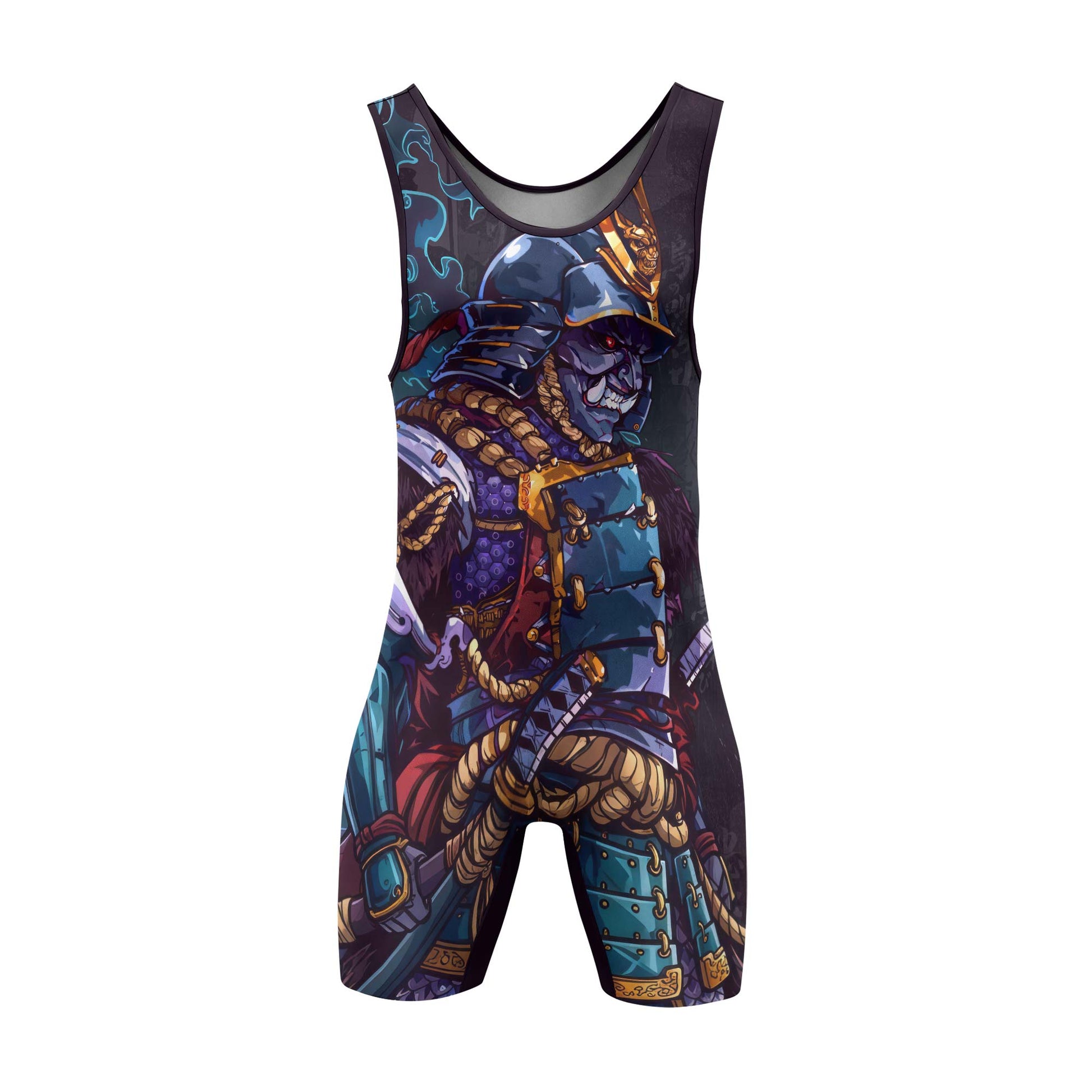 Hell Demon Samurai Wrestling Singlets