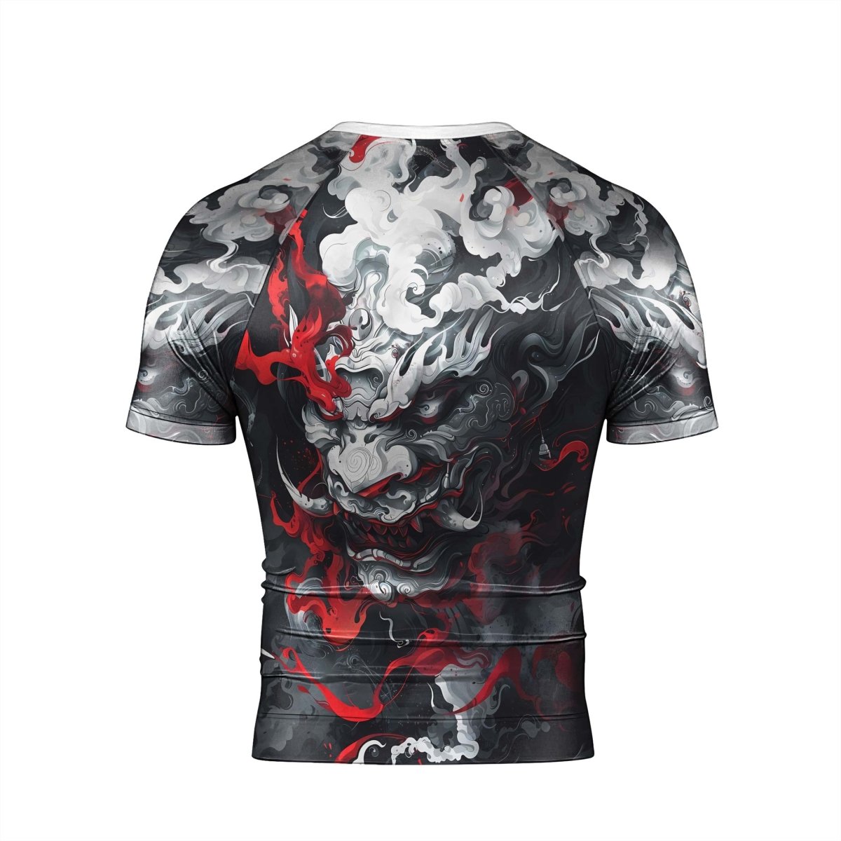 Hellstorm Demon Men's Short Sleeve Rash Guard - BattleFitGear